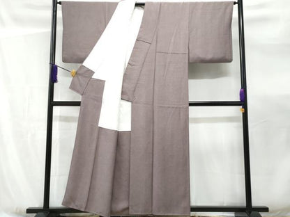 平和屋着物■上質な小紋 鹿の子文様 正絹 逸品 CABF0968fb
