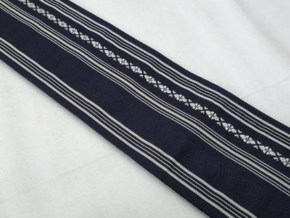 平和屋着物◎男性　本場筑前博多織　角帯　献上　正絹　逸品　CABF0983fb