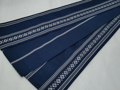 平和屋着物◎男性　本場筑前博多織　角帯　献上　正絹　逸品　CABF0988fb