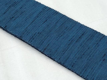 平和屋着物◎男性　角帯　紬地　霞文　正絹　逸品　CABF1002fb