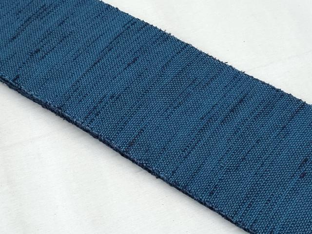 平和屋着物◎男性　角帯　紬地　霞文　正絹　逸品　CABF1002fb