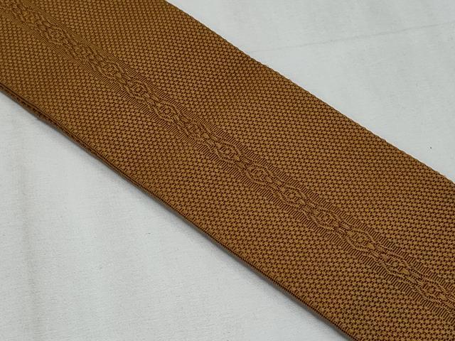 平和屋着物◎男性　角帯　献上　山吹色　CABF1019fb