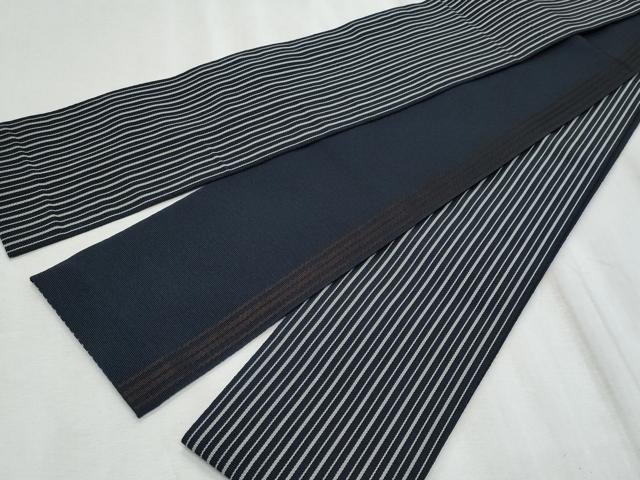平和屋着物◎男性　角帯　縞　CABF1071fb