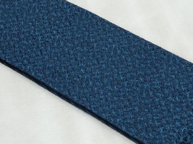 平和屋着物◎男性　本場筑前博多織　両面　角帯　霞文　正絹　逸品　CABF1072fb