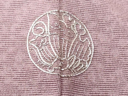 平和屋着物■豪華色留袖 作家物 刺繍 立波花文 正絹 逸品 CABF1121fb