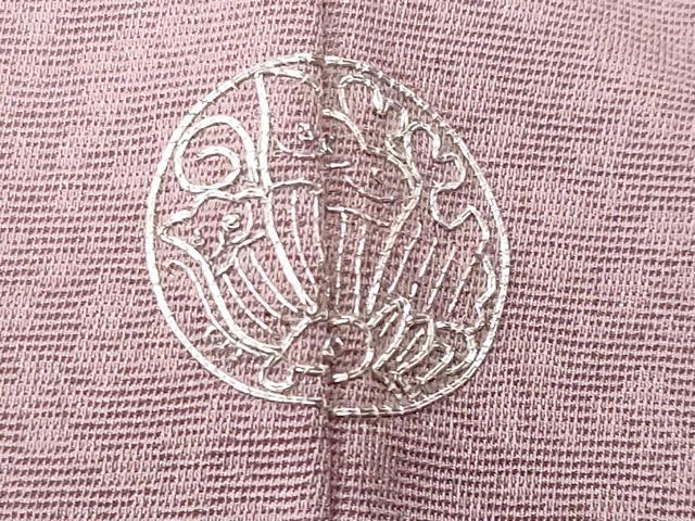 平和屋着物■豪華色留袖 作家物 刺繍 立波花文 正絹 逸品 CABF1121fb