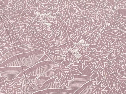 平和屋着物■豪華色留袖 作家物 刺繍 立波花文 正絹 逸品 CABF1121fb