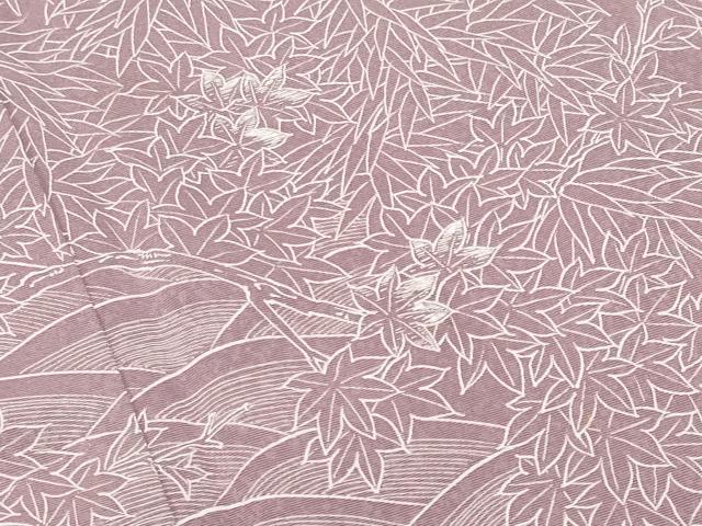 平和屋着物■豪華色留袖 作家物 刺繍 立波花文 正絹 逸品 CABF1121fb