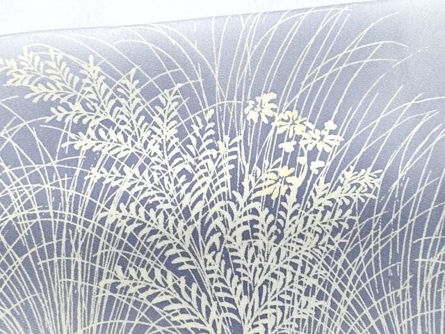 平和屋着物■訪問着 刺繍 草木文 暈し染め 正絹 逸品 CABF1166fb