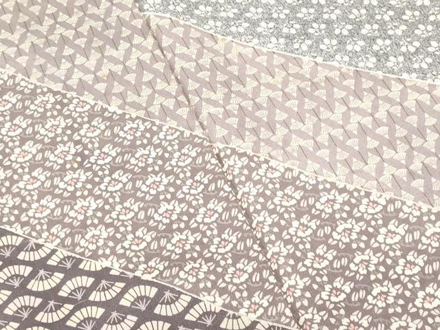 平和屋着物■訪問着 切嵌花文 正絹 逸品 CABF1167fb