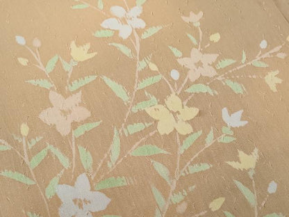 平和屋着物■訪問着　枝花文　暈し染め　正絹　逸品　CABF1189fb