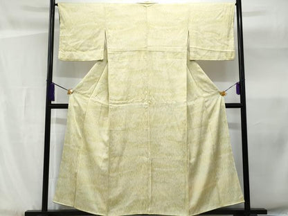 平和屋着物■上質な小紋　霞文　正絹　逸品　CABF1197fb