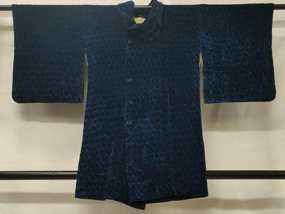 平和屋着物＃和装コート　霞文　ベロア　CABF1203in
