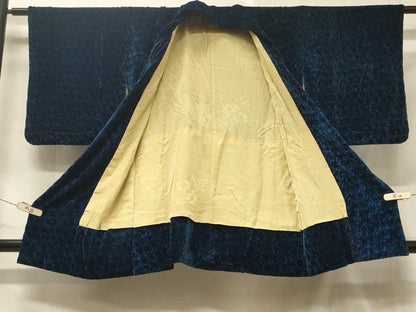 平和屋着物＃和装コート　霞文　ベロア　CABF1203in