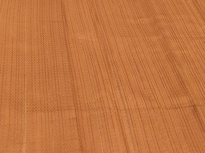平和屋着物＃道中着　単衣　縞　ロング丈　正絹　逸品　CABF1210in