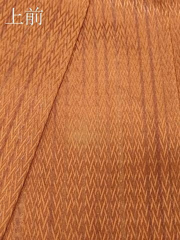 平和屋着物＃道中着　単衣　縞　ロング丈　正絹　逸品　CABF1210in