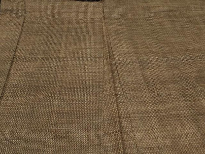 平和屋着物＃男性　本場大島紬　長羽織　亀甲文　正絹　逸品　CABF1220in