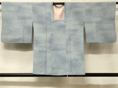 平和屋着物＃道行コート　エ霞文　正絹　逸品　CABF1221in