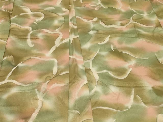 平和屋着物＃羽織　霞文　暈し染め　正絹　逸品　CABF1237in