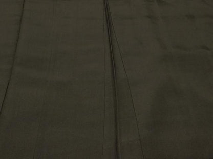 平和屋着物＃男性　長羽織　黒紋付き　正絹　逸品　CABF1239in