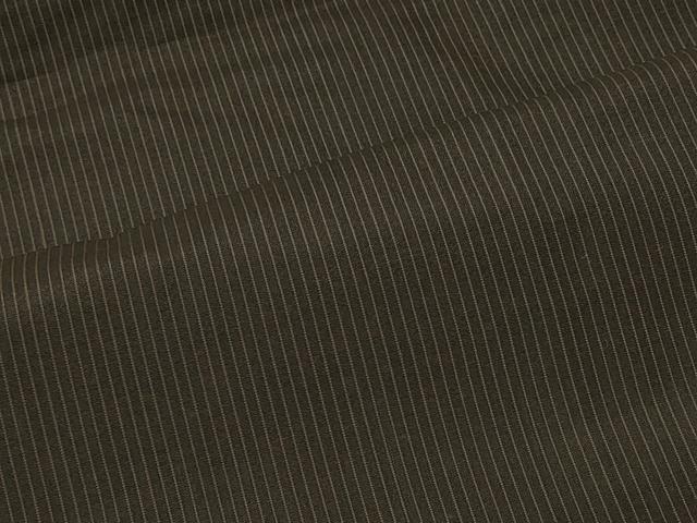 平和屋着物＃男性　長羽織　縞　正絹　逸品　CABF1240in