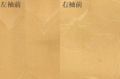平和屋着物＃羽織　地紋起こし　草花文　正絹　逸品　CABF1241in