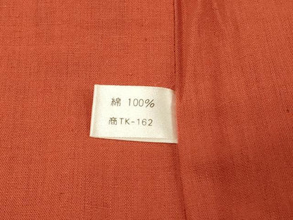 平和屋着物＃道中着　リバーシブル　刺し子　パッチワーク　成り物　綿　逸品　CABF1247in