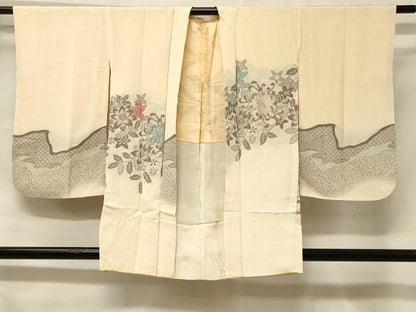 平和屋着物＃羽織　寿光織　乱菊　金糸　正絹　逸品　CABF1252in