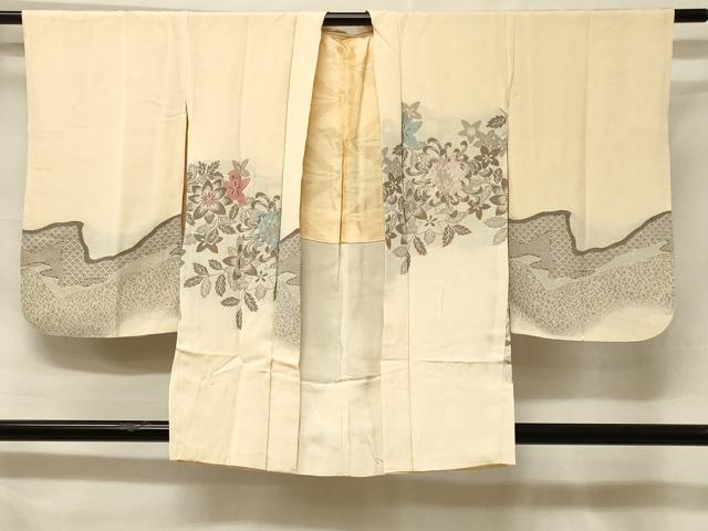 平和屋着物＃羽織　寿光織　乱菊　金糸　正絹　逸品　CABF1252in