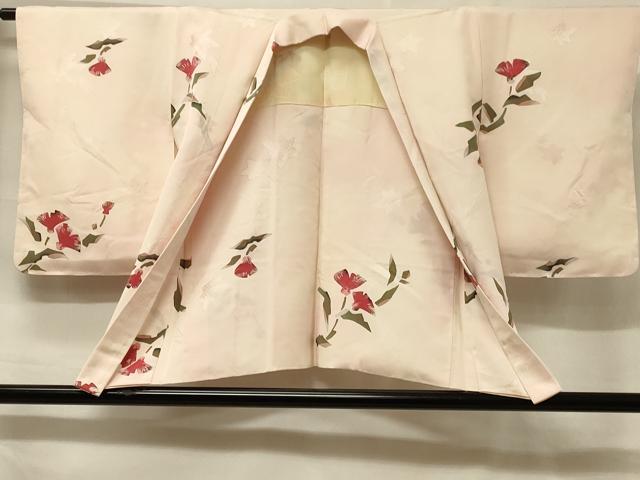 平和屋着物＃羽織　ろうけつ染め　草花文　正絹　逸品　未使用　CABF1257in