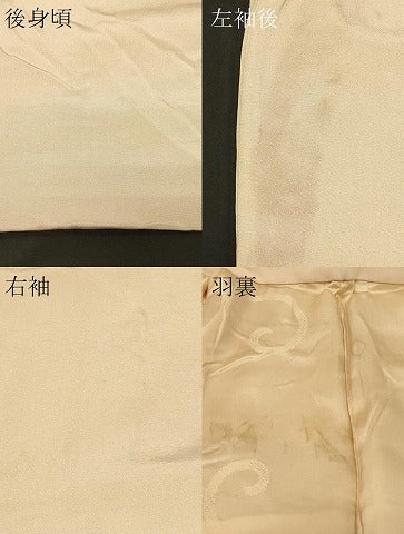 平和屋着物＃羽織　寿光織　乱菊　金糸　正絹　逸品　CABF1259in