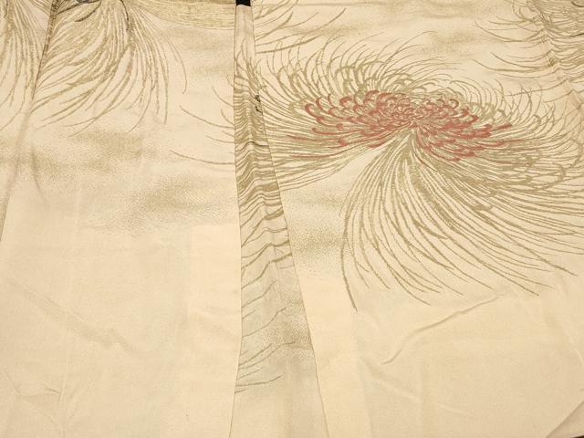 平和屋着物＃羽織　寿光織　乱菊　金糸　正絹　逸品　CABF1259in