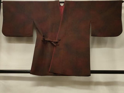 平和屋着物＃道中着　墨流し文様　暈し染め　洗える着物　CABF1261in