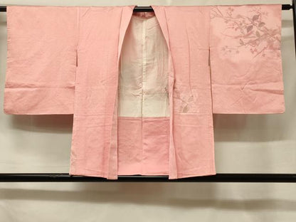 平和屋着物＃羽織　寿光織　枝葉文　正絹　逸品　未使用　CABF1265in