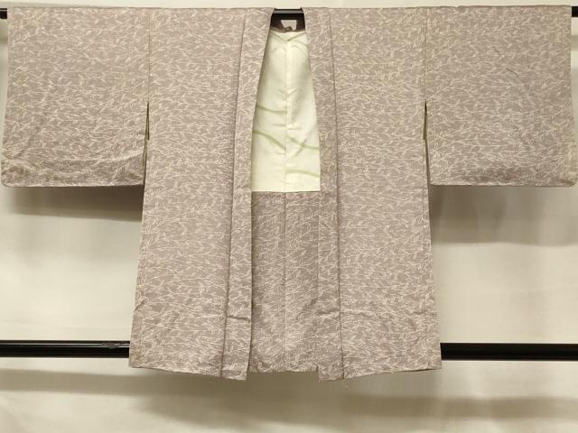 平和屋着物＃羽織　枝葉文　正絹　逸品　未使用　CABF1268in