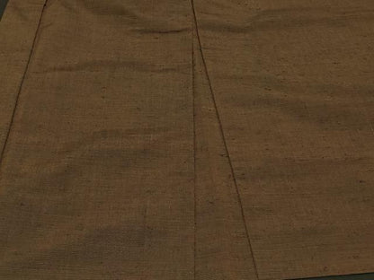 平和屋着物＃男性　長羽織　紬地　単衣　霞文　正絹　逸品　CABF1277in