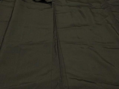 平和屋着物＃男性　長羽織　黒紋付き　正絹　逸品　CABF1281in