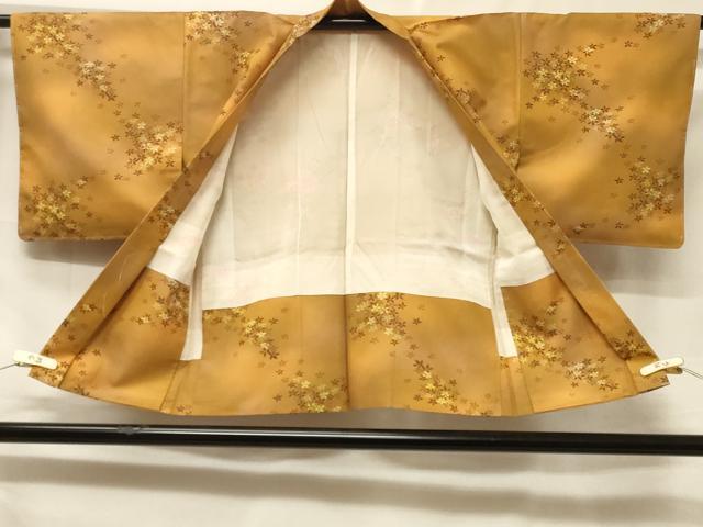 平和屋着物＃羽織　舞花文　暈し染め　正絹　逸品　未使用　CABF1286in