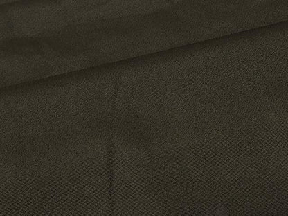 平和屋着物＃男性　長羽織　黒地　正絹　逸品　CABF1287in