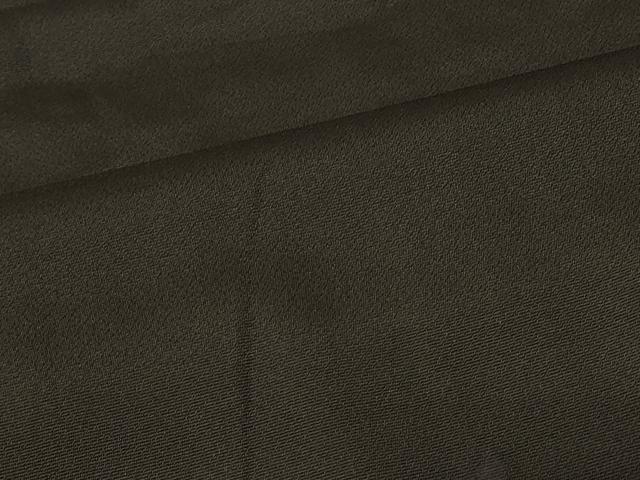 平和屋着物＃男性　長羽織　黒地　正絹　逸品　CABF1287in