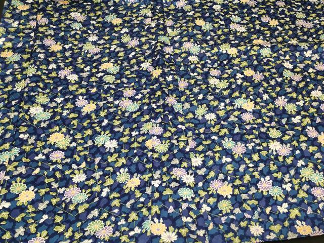 平和屋着物＃羽織　亀甲草花文　正絹　逸品　CABF1291in