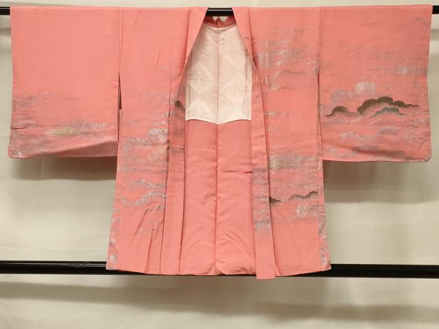 平和屋着物＃羽織　寿光織　雲重ね文　金銀糸　正絹　逸品　未使用　CABF1296in