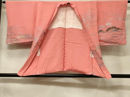 平和屋着物＃羽織　寿光織　雲重ね文　金銀糸　正絹　逸品　未使用　CABF1296in