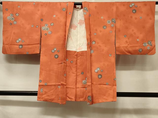 平和屋着物＃羽織　正倉院花文　金彩　正絹　逸品　CABF1298in
