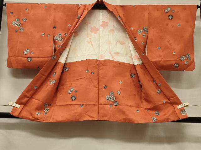 平和屋着物＃羽織　正倉院花文　金彩　正絹　逸品　CABF1298in