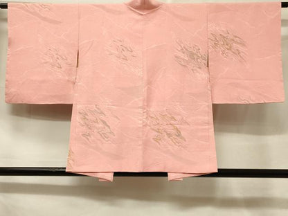 平和屋着物＃羽織　寿光織　霞文　金銀糸　正絹　逸品　CABF1302in