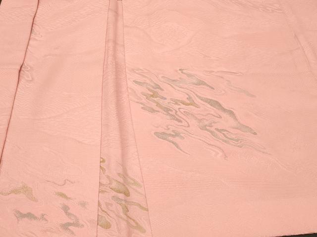平和屋着物＃羽織　寿光織　霞文　金銀糸　正絹　逸品　CABF1302in