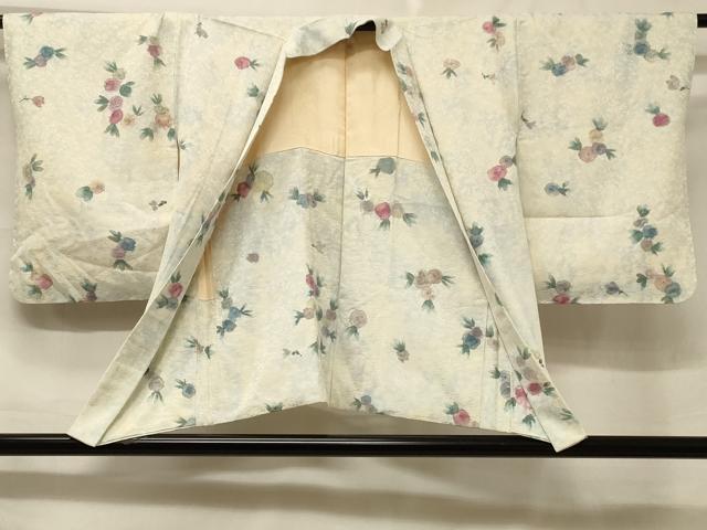 平和屋着物＃羽織　草花文　暈し染め　正絹　逸品　未使用　CABF1314in