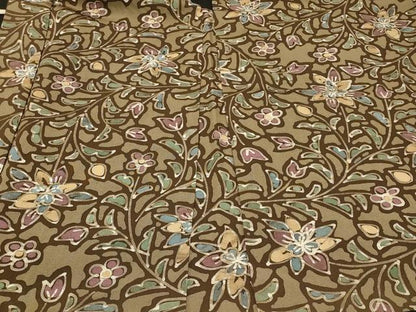 平和屋着物＃羽織　ろうけつ染め　枝花文　正絹　逸品　CABF1317in