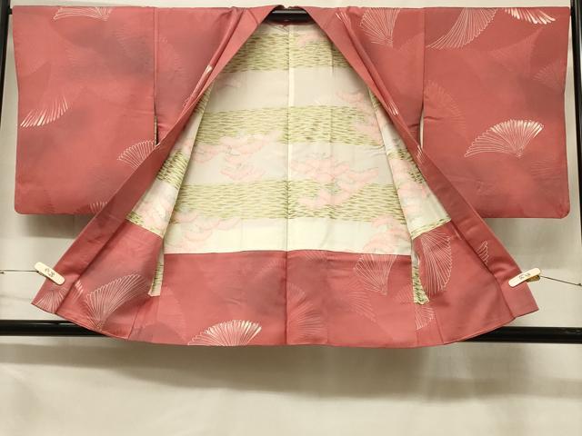 平和屋着物＃羽織　地紋起こし　舞菊文　暈し染め　正絹　逸品　CABF1318in 平和屋着物＃羽織 地紋起こし 舞菊文 暈し染め 正絹 逸品 CABF1318in